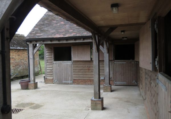 Bespoke timber stables